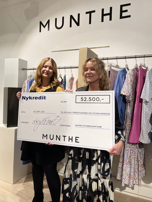 DANISH WOMEN'S SOCIETY RECEIVE DONATION FROM SUPPORT T-SHIRT