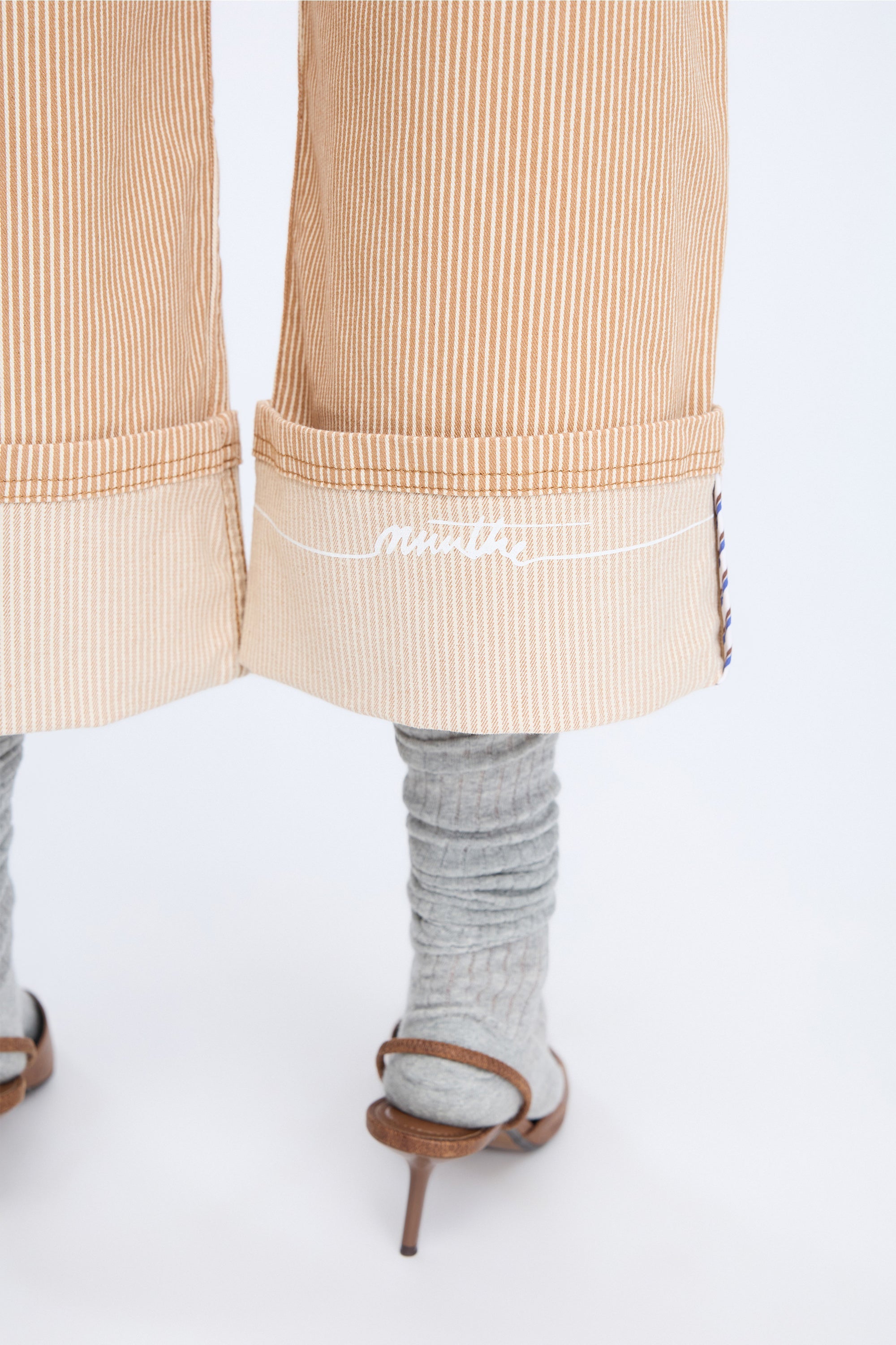 NAVONA - STRIPE CAMEL